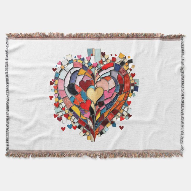 Couverture Mosaic Heart of Love (Devant)