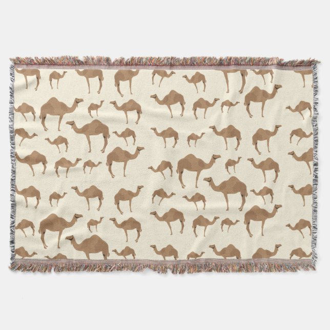 Couverture Motif animal chameau (Devant)