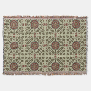Couverture Motif artistique victorien Vintage Audsley Tudor R