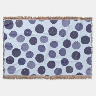 Couverture Motif Blueberry