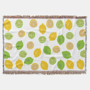 Couverture Motif citron et citron vert