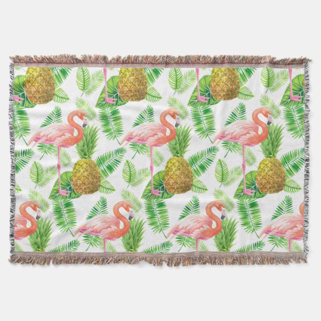 Couverture Motif d'aquarelle de jardin tropical (Devant)