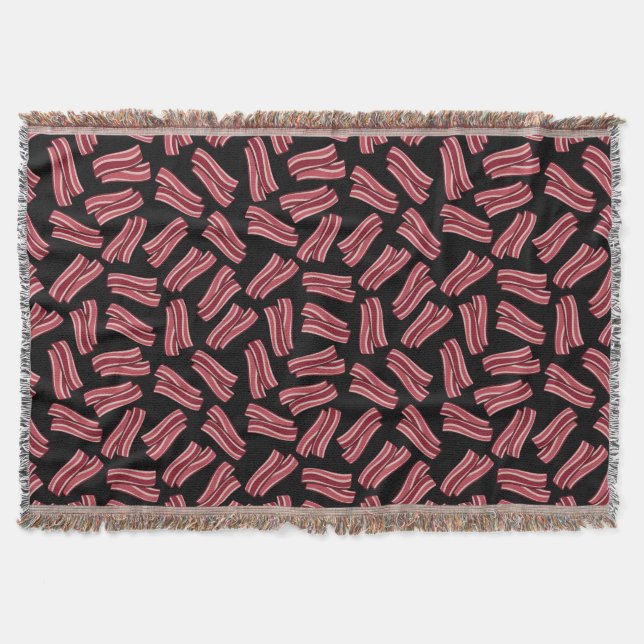 Couverture Motif de bandes de lard (Devant)
