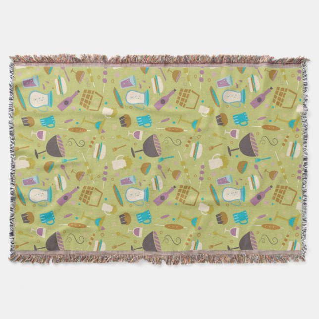 Couverture Motif de barbecue (Devant)