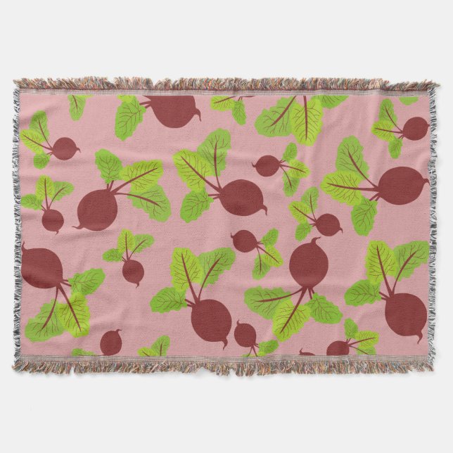 Couverture Motif de betteraves (Devant)