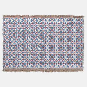 Couverture Motif de carreau de fleur d'Iznik