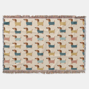 Couverture Motif de chandail confortable pour teckel