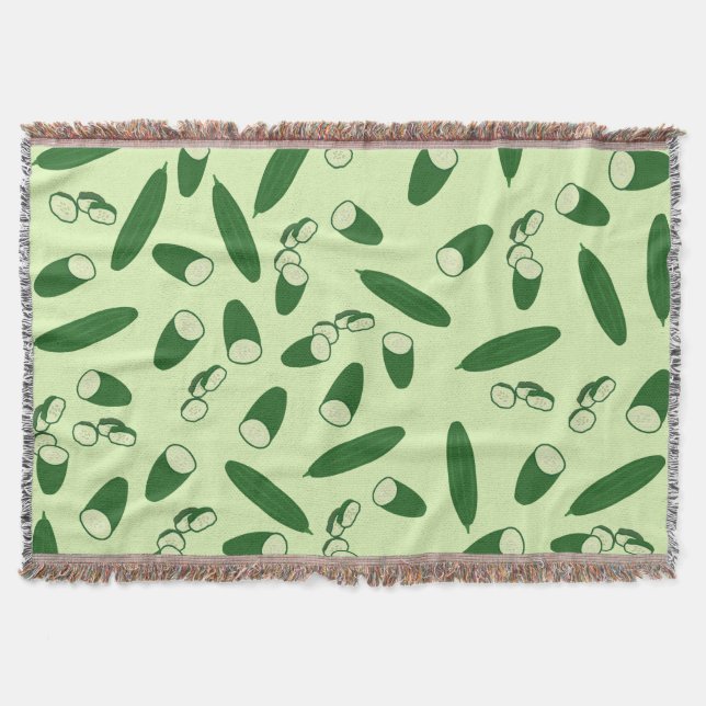Couverture Motif de concombre (Devant)