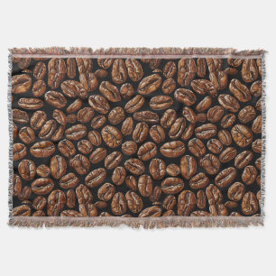 Couverture Motif de grains de café