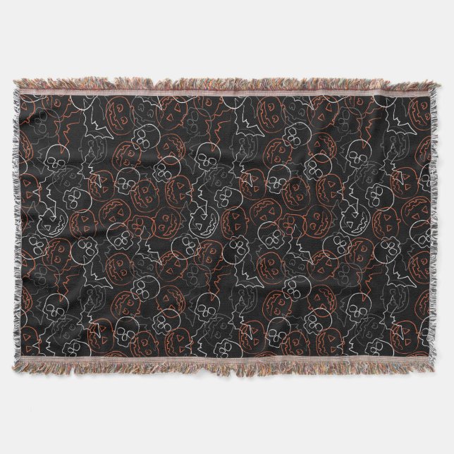 Couverture Motif de Halloween (Devant)