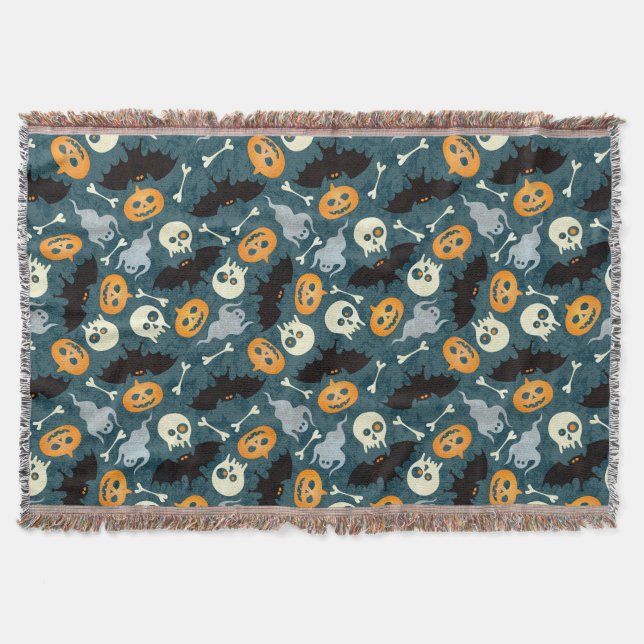 Couverture Motif de Halloween (Devant)