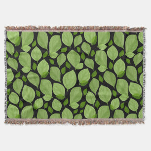 Couverture Motif de la feuille de basalte verte