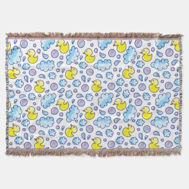 Couverture motif de lavage (Devant)