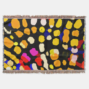Couverture Motif de lecture couleur expressif
