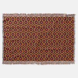 Couverture motif de moquette d'hôtel emblématique