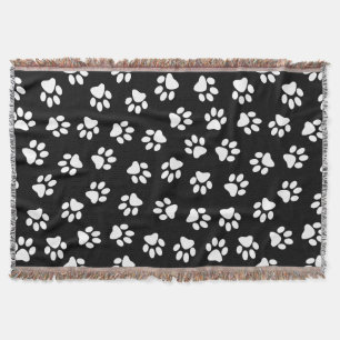 Couverture Motif De Pâtes, Patrouilles De Chien, Paws Blanche