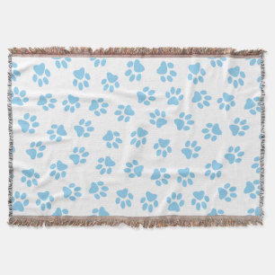 Couverture Motif De Pâtes, Poches De Chien, Bébé Pâtes Bleues