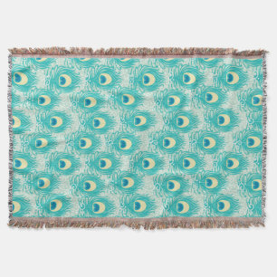 Couverture Motif de plumes de paon