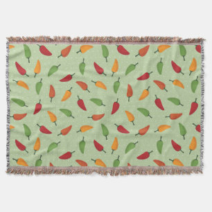 Couverture Motif de poivre de piments
