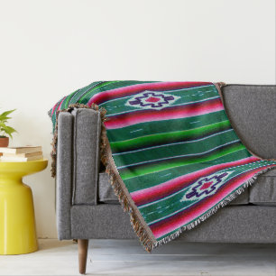 Couverture Motif de Sarape de Mexicain