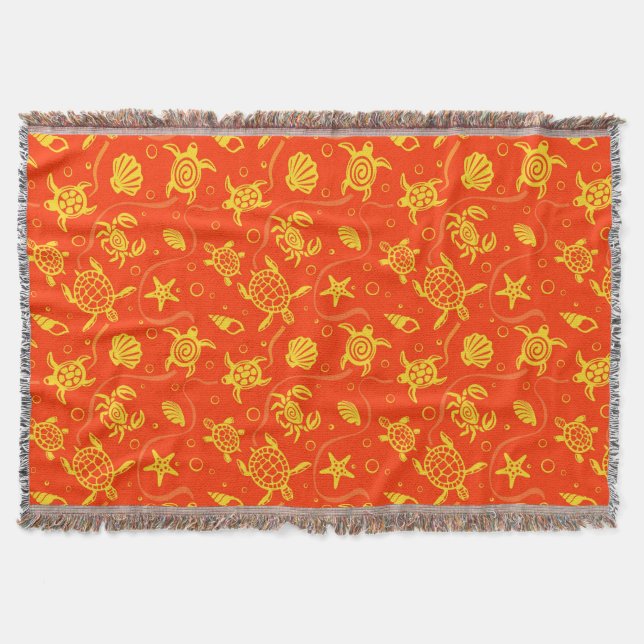 Couverture Motif de tortues (Devant)