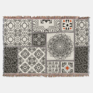 Couverture Motif de tuile islamique Majolica