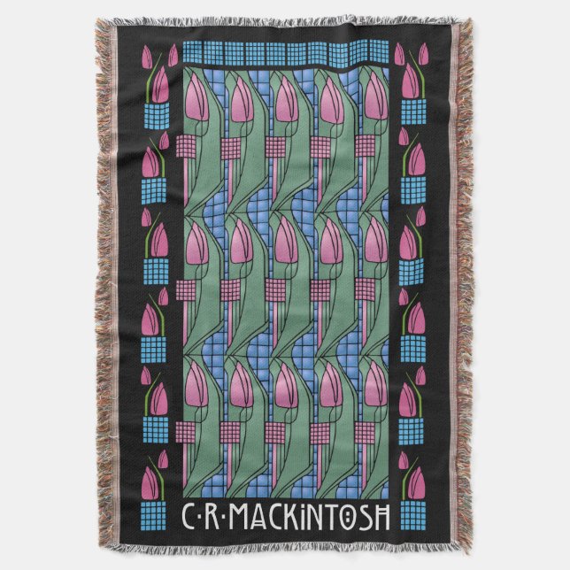 Couverture Motif de tulipe de Charles Rennie Mackintosh (devant Vertical)