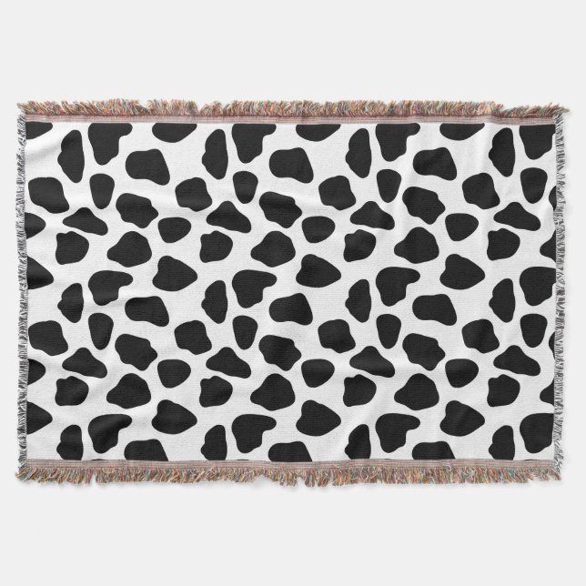 Couverture Motif de vache (Devant)