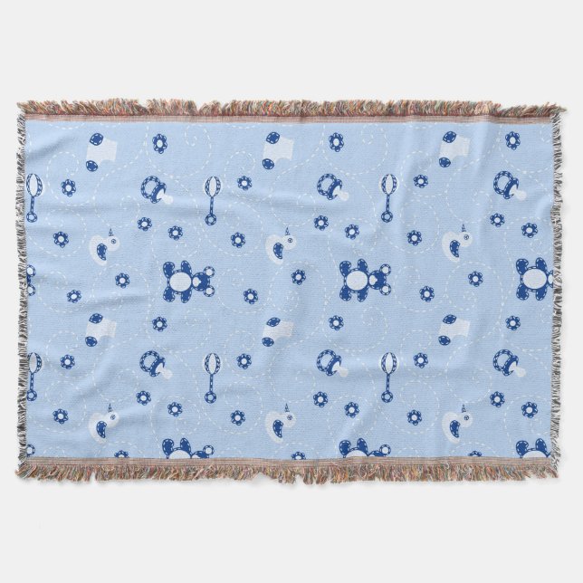 Couverture Motif d'édredon de bébé (Devant)