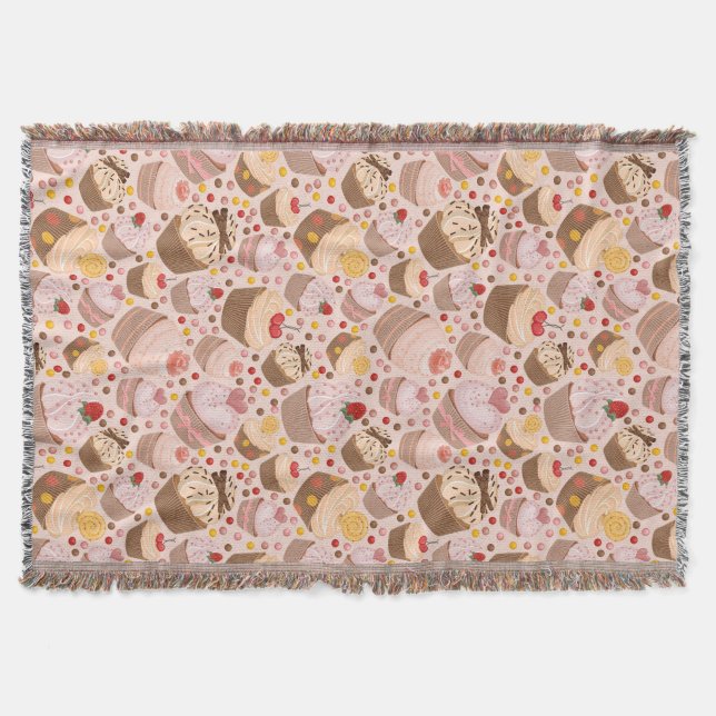 Couverture Motif des petits gâteaux de célébration (Devant)