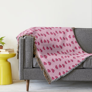 Couverture Motif en cristal rose