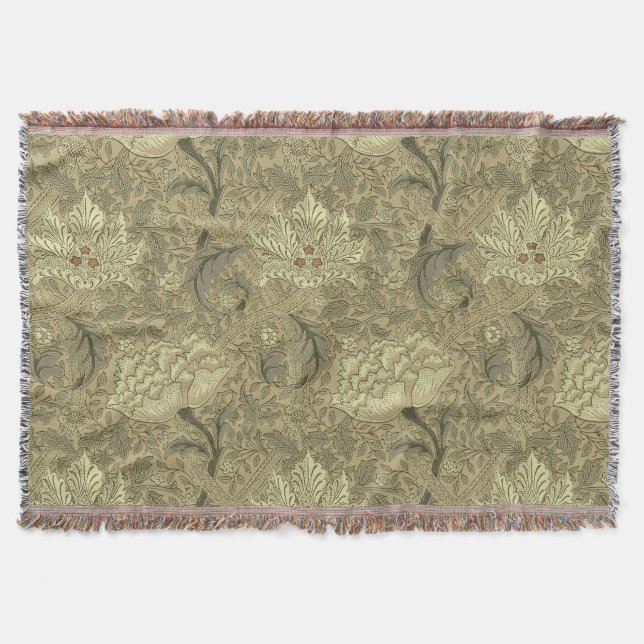 Couverture Motif floral William Morris Windrush : Vintage (Devant)