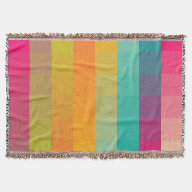 Couverture Motif géométrique abstrait (Devant)