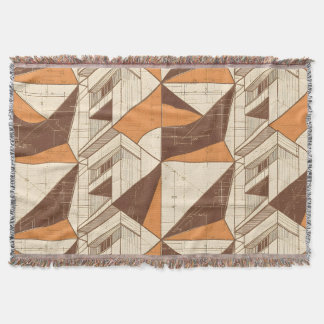 Couverture Motif géométrique en arche rétro des années 1970 e