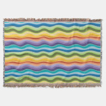 Motif Ondulations Multicolores 2