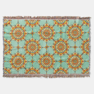 Couverture motif ornemental