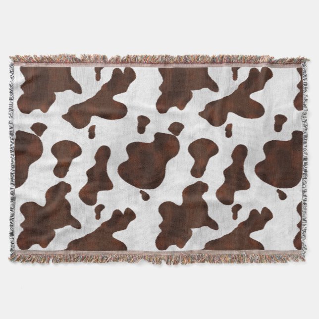 Couverture Motif repéré par cuir occidental de cheveux de (Devant)