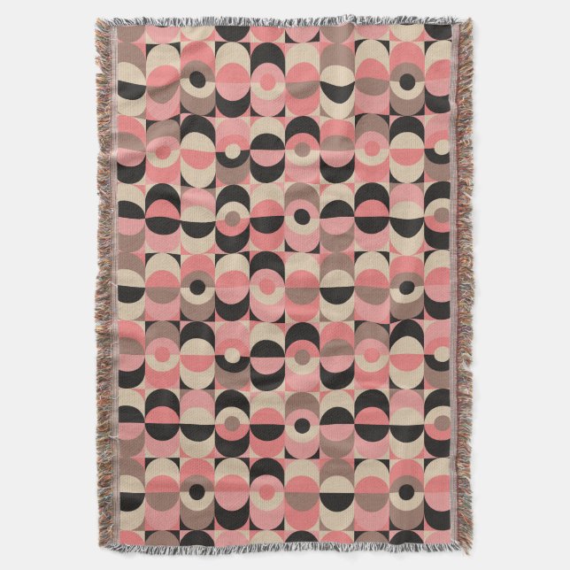 Couverture Motif rose moderne de la moitié du siècle (devant Vertical)