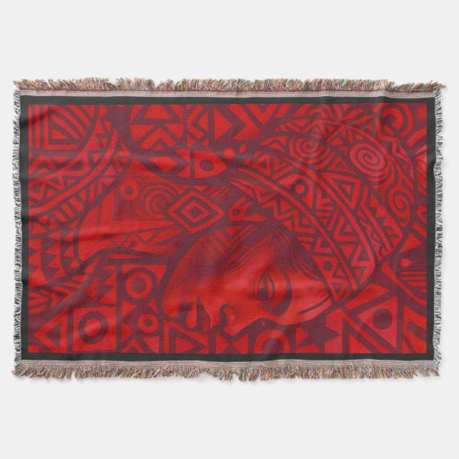 Couverture Motif rouge (Devant)