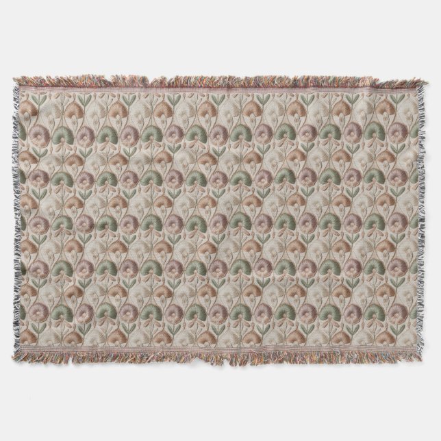 Couverture Motif sans couture vintage (Devant)