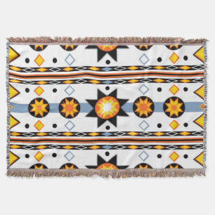 Couverture Motif Sun américain
