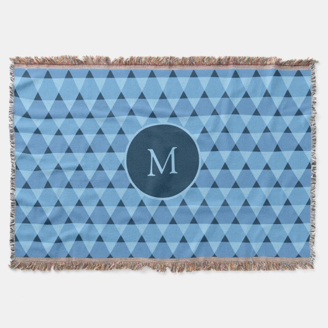 Couverture Motif Triangles (Devant)