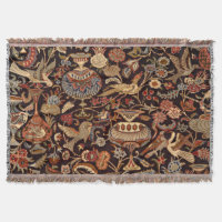 Motif turc oriental persan vintage de tapis