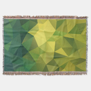 Couverture Motif vert jaune