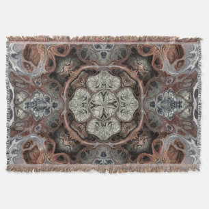 Couverture Motif vintage géométrique Art nouveau