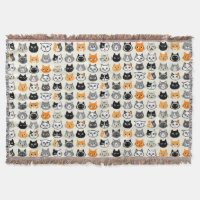 Motif Visages de chat | Cool Kitty Cat Lover