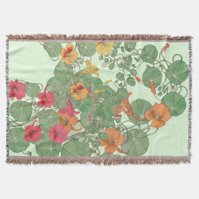 Couverture Nasturtiums | Antique Lithographie 1896 (Devant)