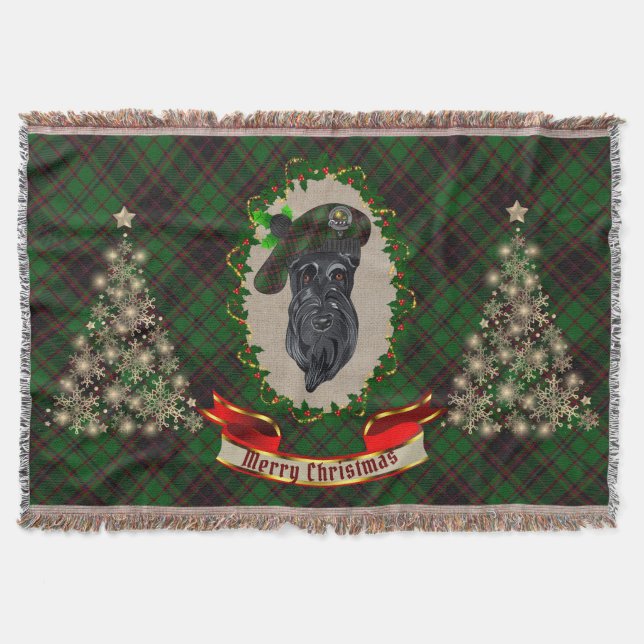 Couverture Noël du chien écossais de Buchan (Devant)