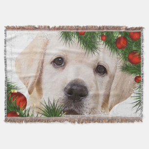 Couverture Noël du Labrador jaune