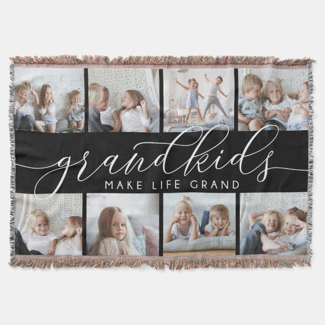 Couverture Noir | Les petits-enfants font la vie Grand Photo  (Devant)